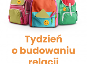 Plakat - tydzień o budowaniu relacji