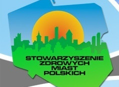 Logo Stowarzyszenia Zdrowych Miast Polskich.