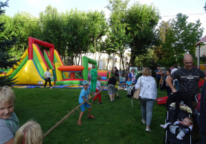 Piknik Rodzinny w ogrodzie przedszkolnym.