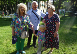 Spotkanie w ogrodzie z Babciami i Dziadkami.