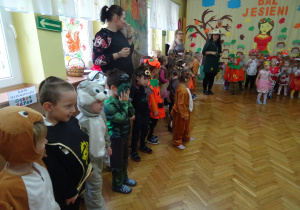 Dzieci podczas Balu Jesieni.