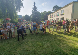 Zabawy podczas Pikniku.