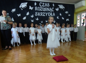 Uroczyste pożegnanie starszaków